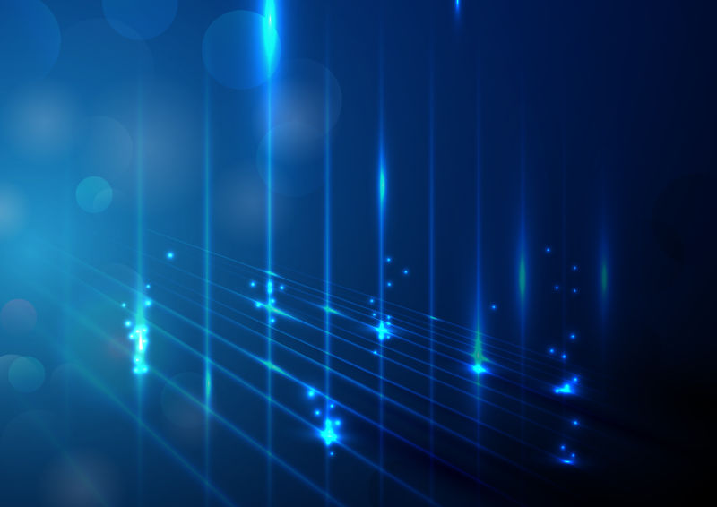 蓝色抽象现代矢量背景