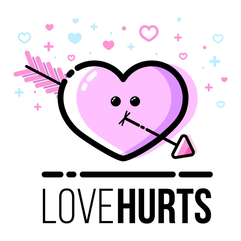 矢量的情人节贺卡贺卡插图