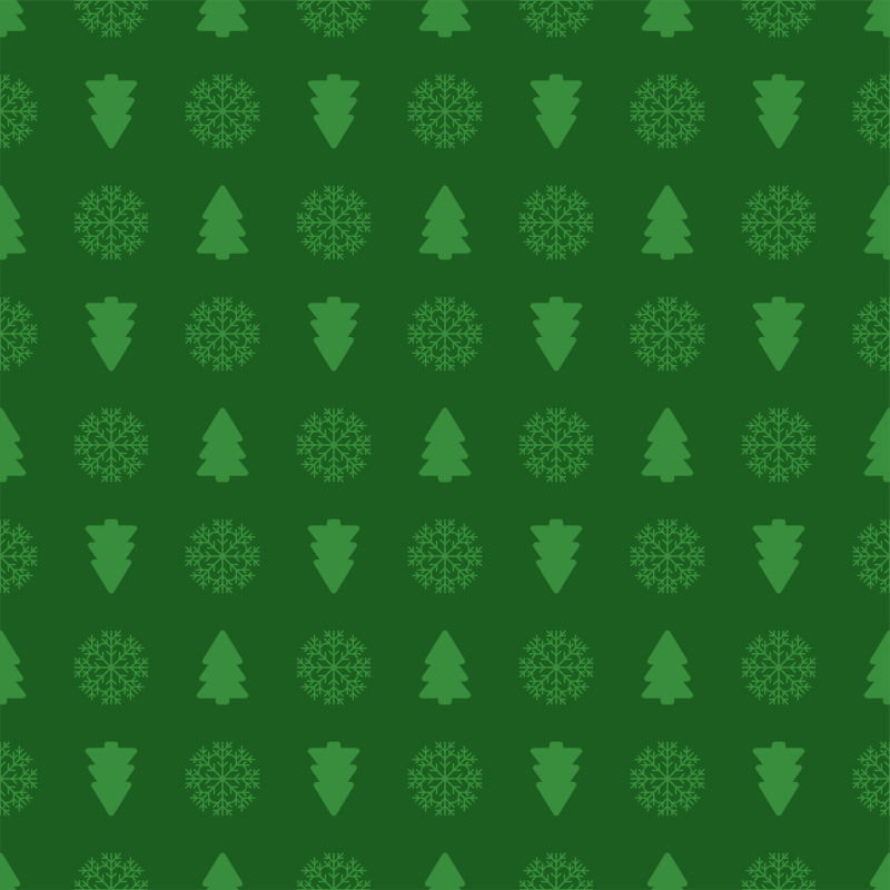 矢量的绿色圣诞树背景