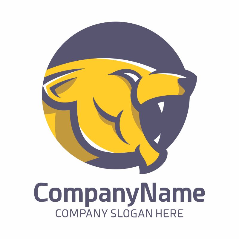 矢量野生动物图标