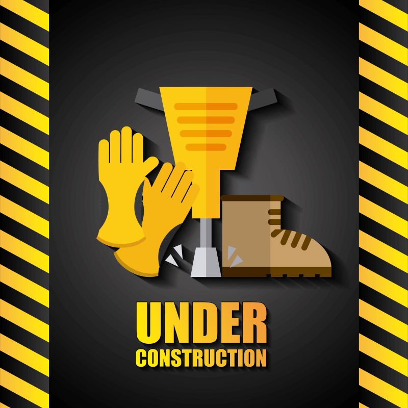 建筑插图矢量设计