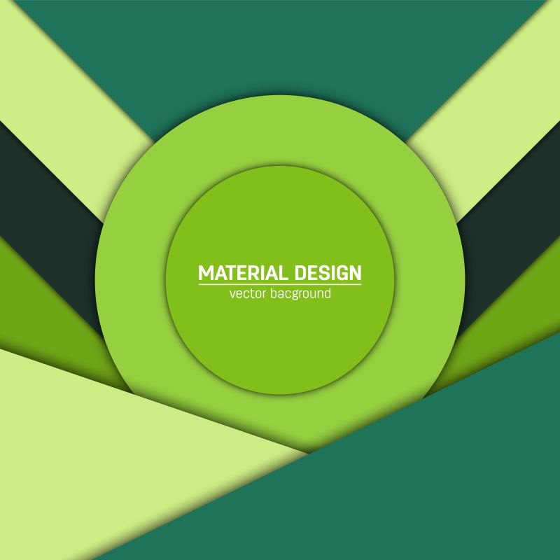 矢量绿色立体背景设计