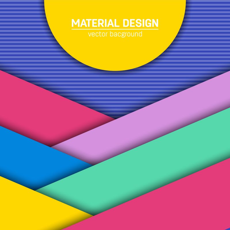 彩色的立体图案背景矢量设计