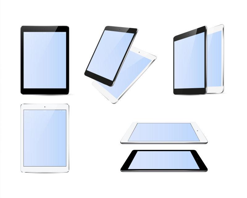 矢量各种平板电脑