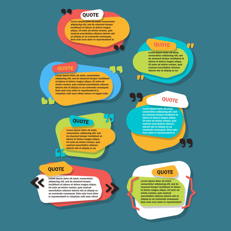 创意商业标签矢量设计