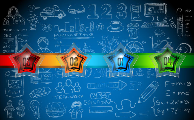 矢量具有选项按钮