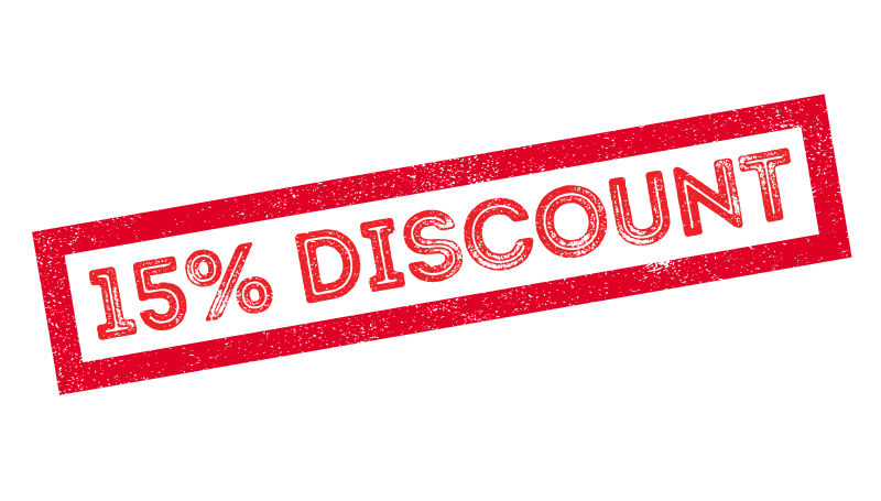 85折折扣印章矢量