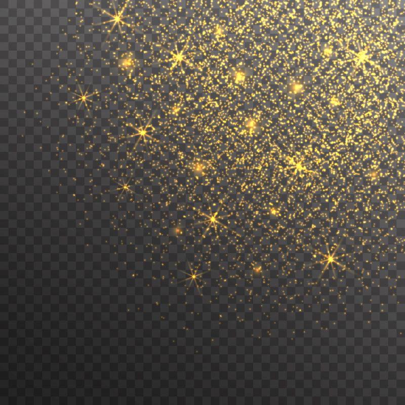 创意失量金色闪光设计背景