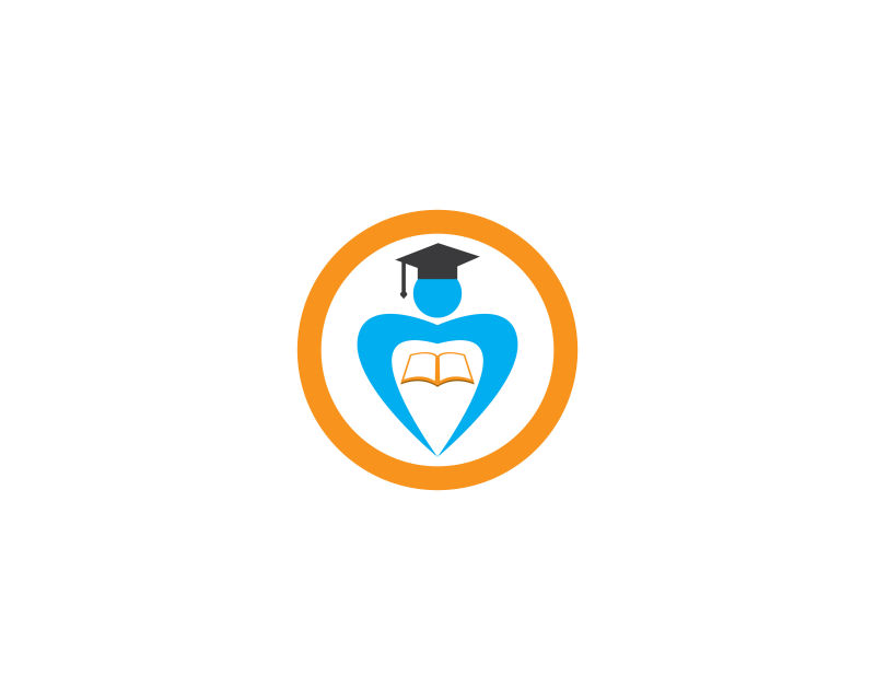 矢量书和人的教育logo标志图片