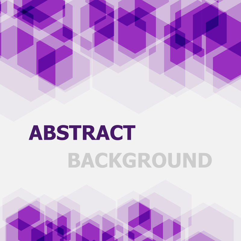 紫色抽象几何图案矢量设计