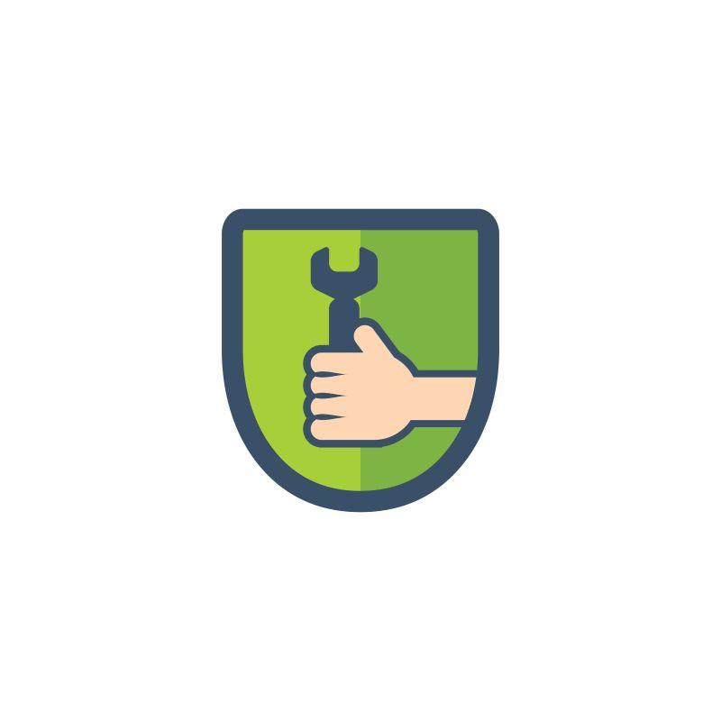 矢量修复徽章标志设计