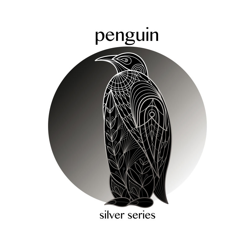 矢量设计手绘动物图案