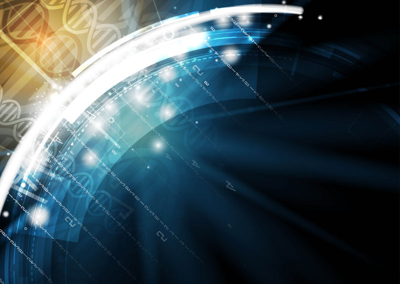 未来科技感图案矢量设计