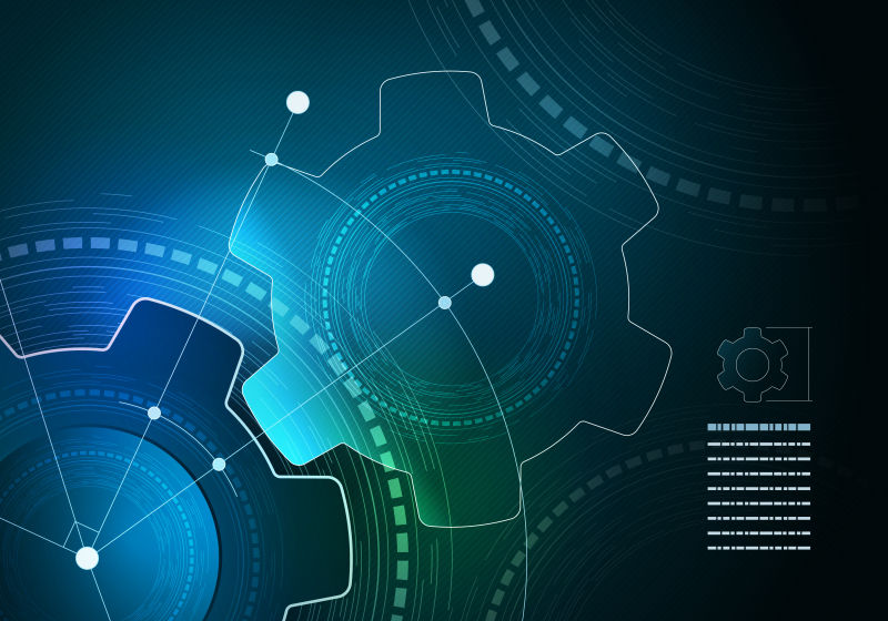 矢量技术信息图形