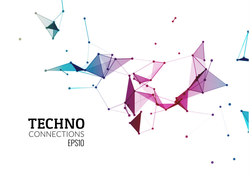 矢量未来风格卡片