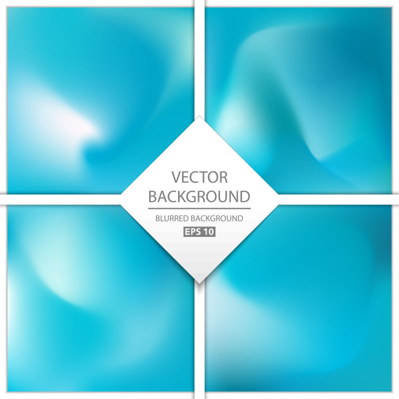 抽象蓝色波纹背景