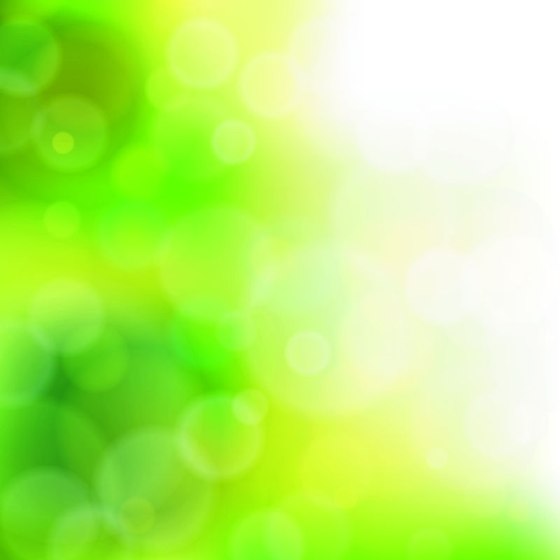 创意矢量绿色光芒设计背景