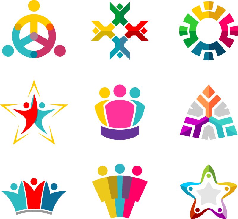 矢量人的标志设置