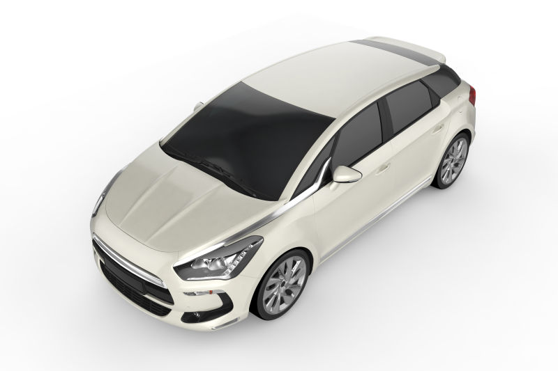 白色车模型图片 白色背景下的白色车3d设计素材 高清图片 摄影照片 寻图免费打包下载
