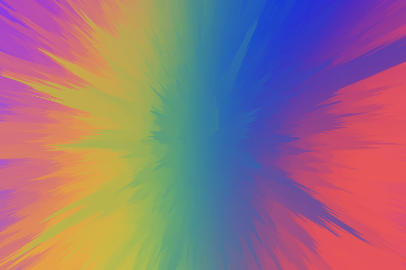 彩色射线图案背景