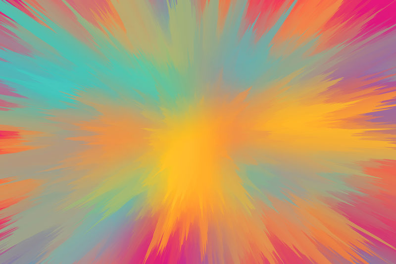 彩色射线背景