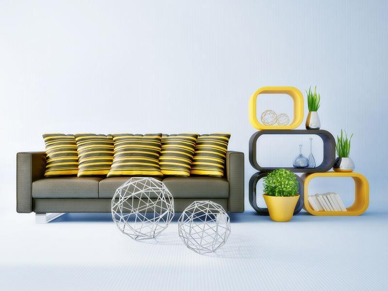 舒适明亮的室内设计