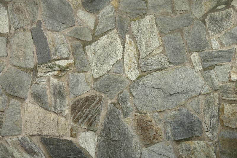 河堤石头墙背景