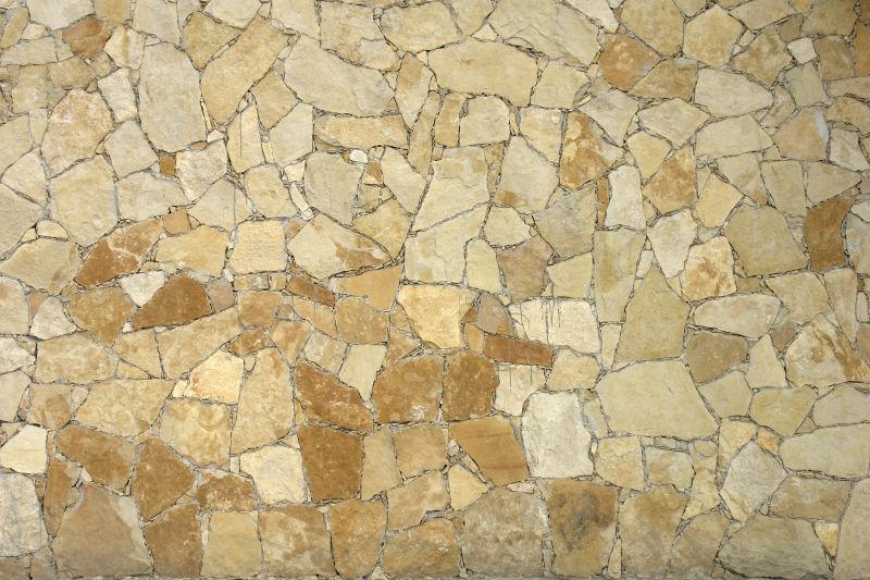 有深有浅的石头墙背景