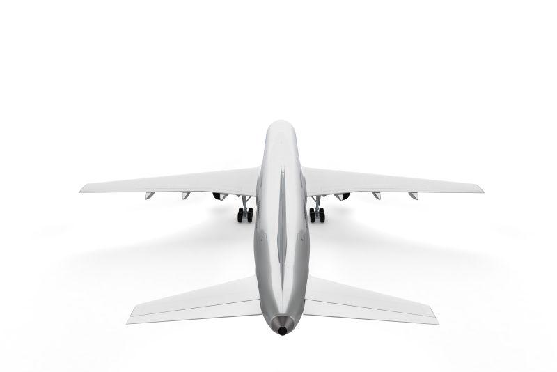 创意模型银色飞机