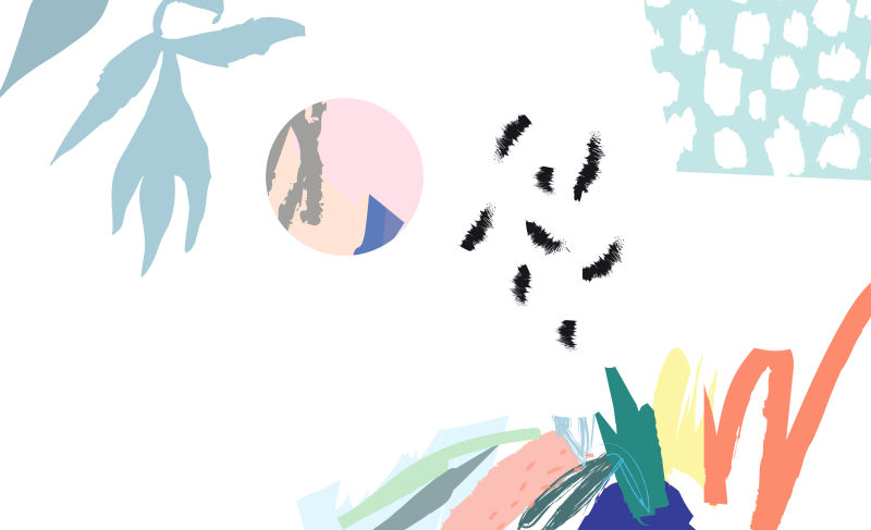 创意矢量手绘图形设计背景