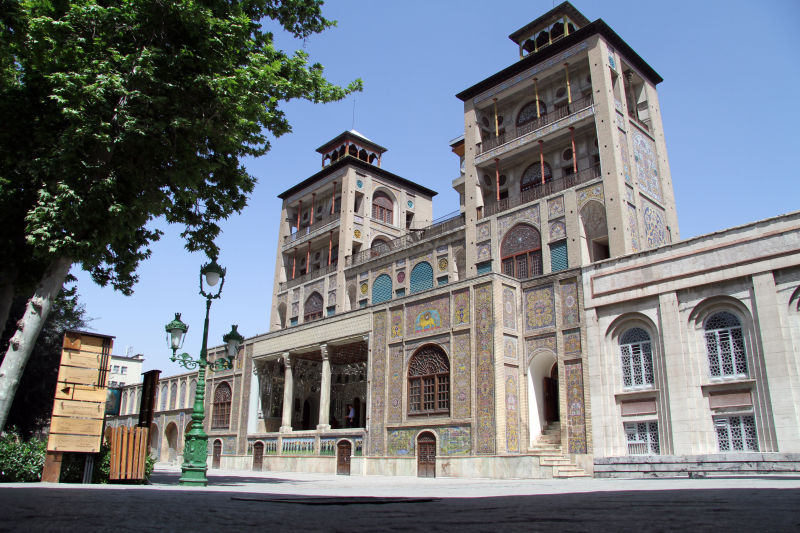 德黑兰哥尔斯顿宫正面