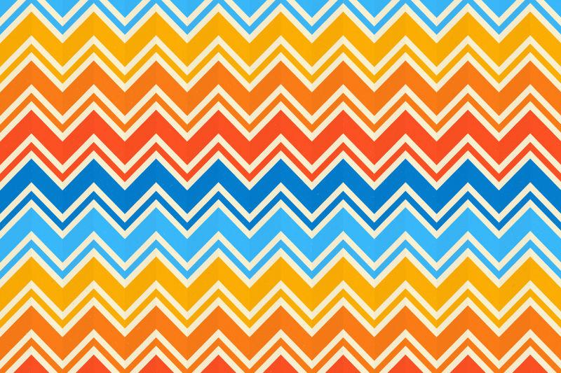 无缝波形线图案