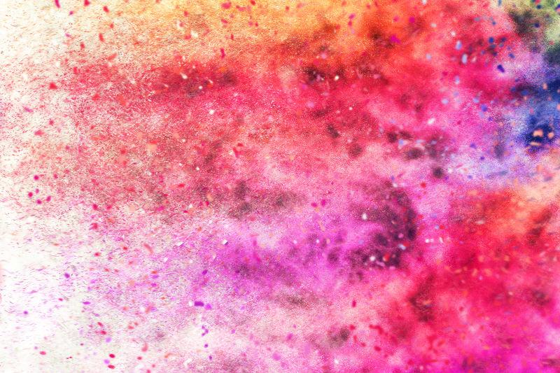 尘埃彩色背景