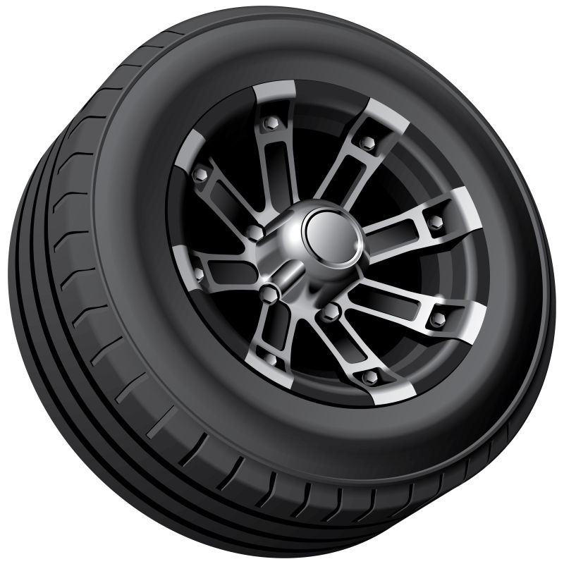 矢量的复合花纹轮胎