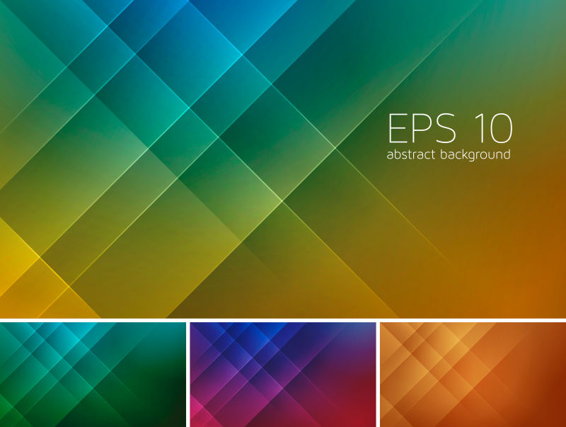 矢量抽象彩色条纹图案背景设计