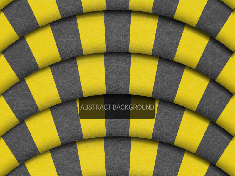 抽象黄灰条纹图案背景矢量设计