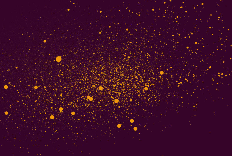 黄色斑点图案背景矢量设计