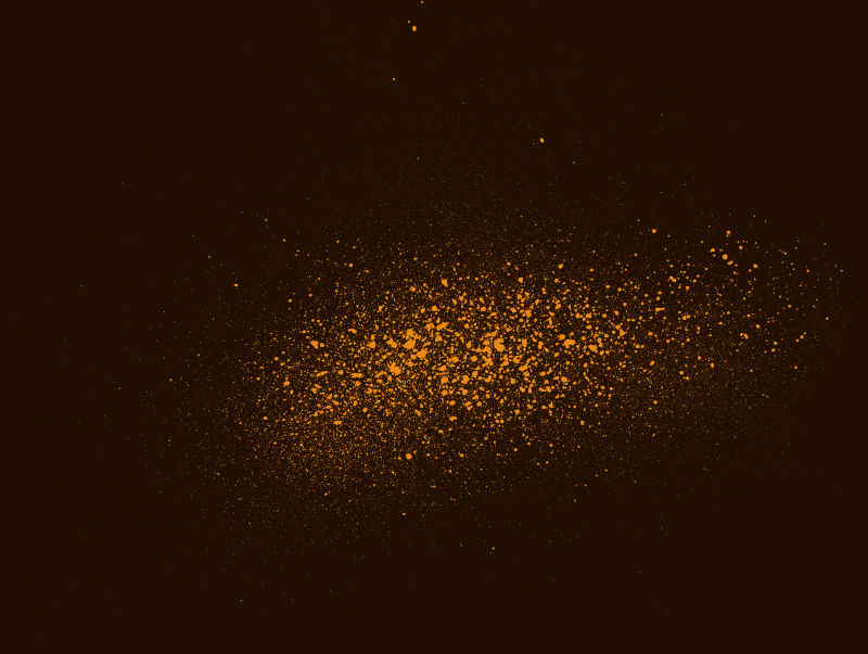 矢量棕橘色喷漆背景设计