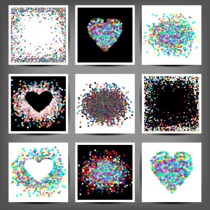 矢量学院从有色帧集