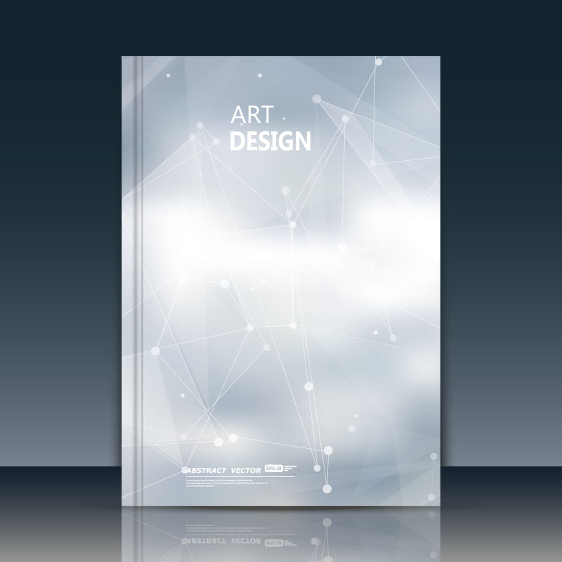 创意矢量未来技术概念宣传册封面设计