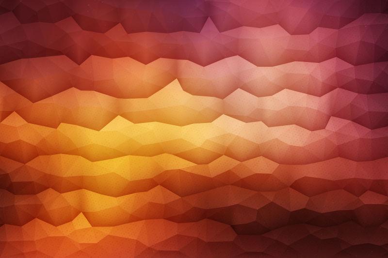 矢量设计明亮3d几何背景