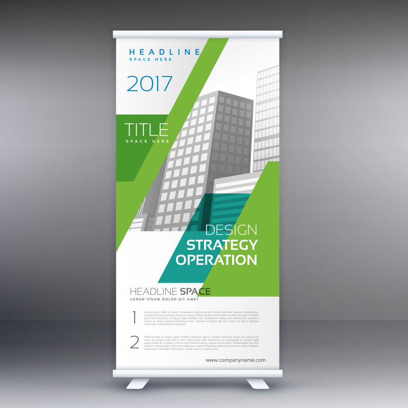 矢量的创意促销海报设计