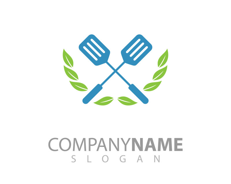 有机食品矢量标志设计