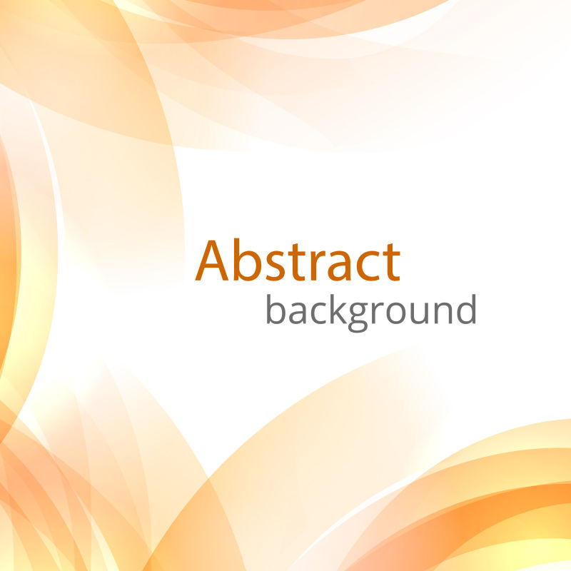 矢量的橙色波纹图案背景设计