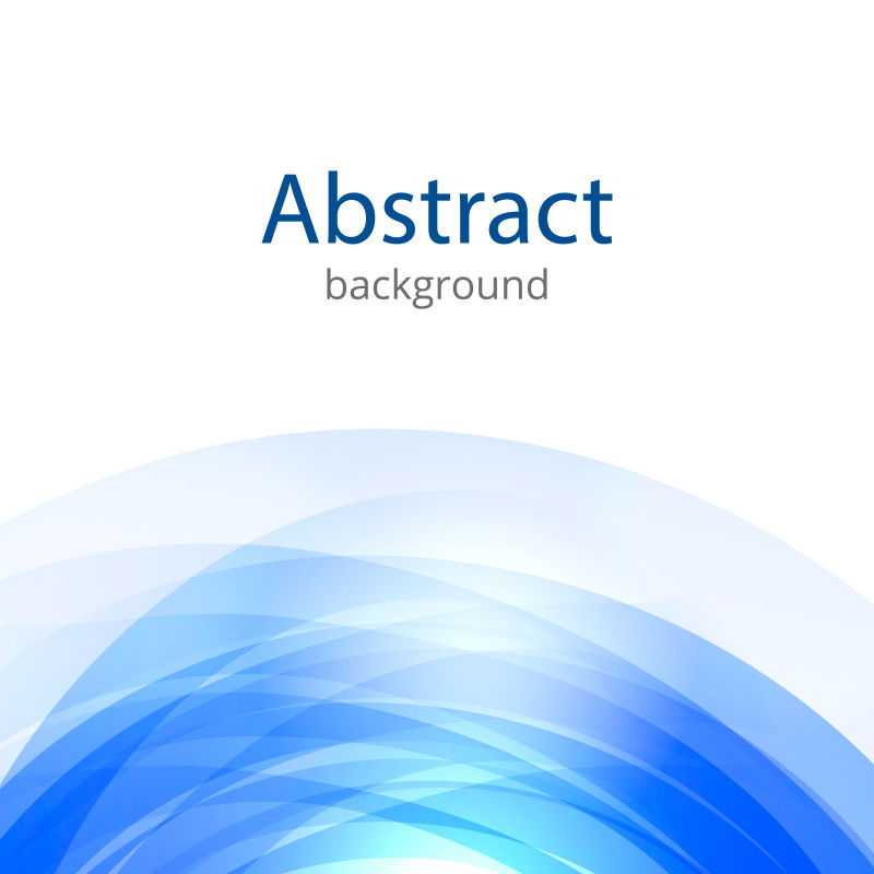矢量的蓝色波纹图案背景设计