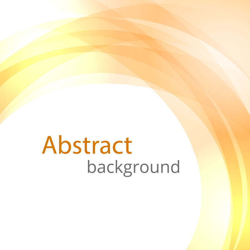 橙色波纹图案背景矢量设计