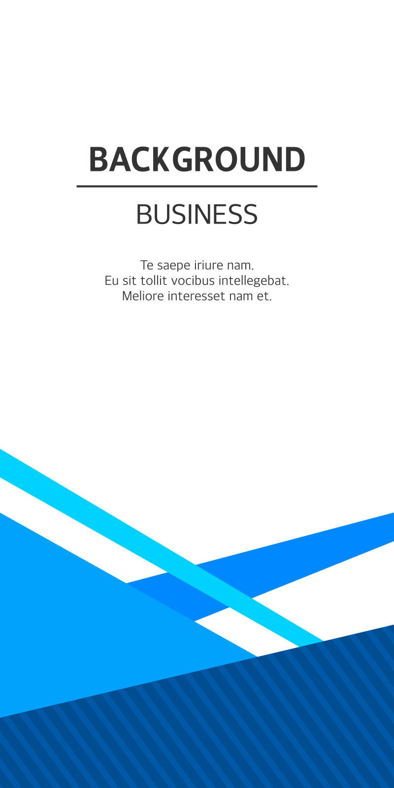 矢量蓝色多边形图案背景