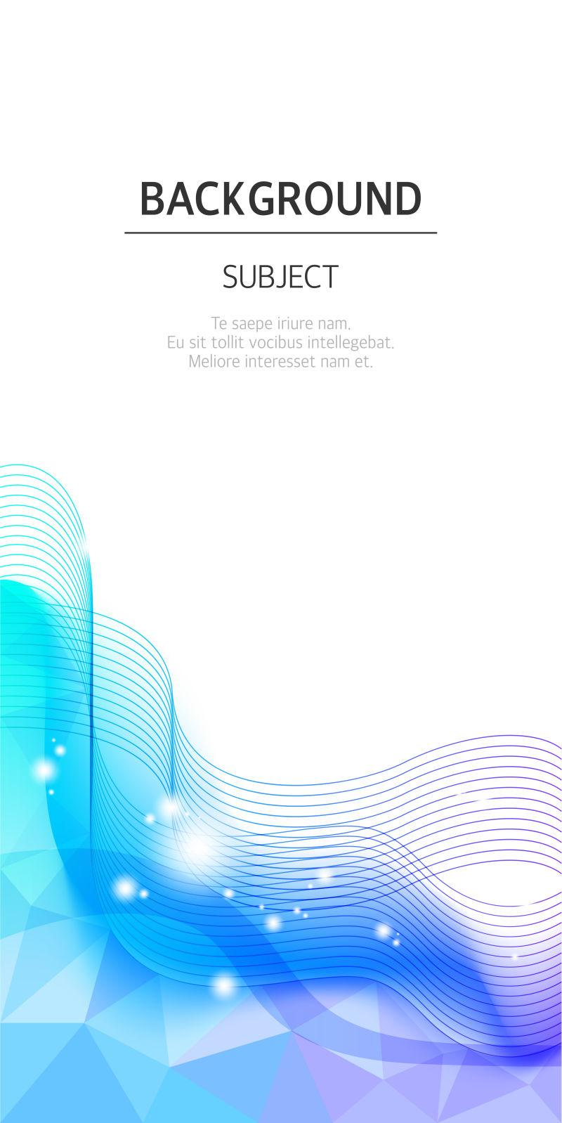 矢量的彩色图案背景设计