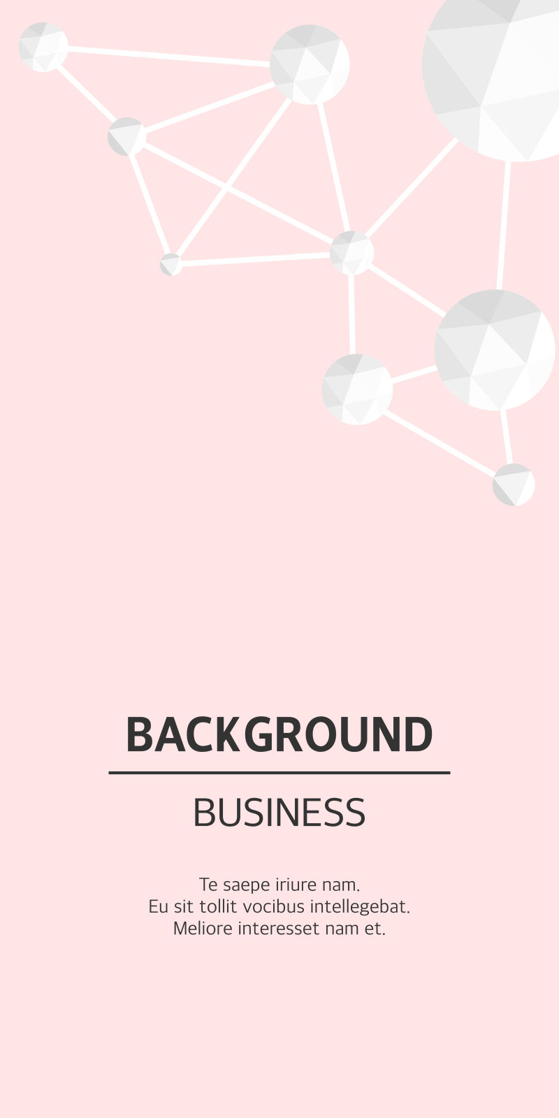 分子图案的粉色矢量背景