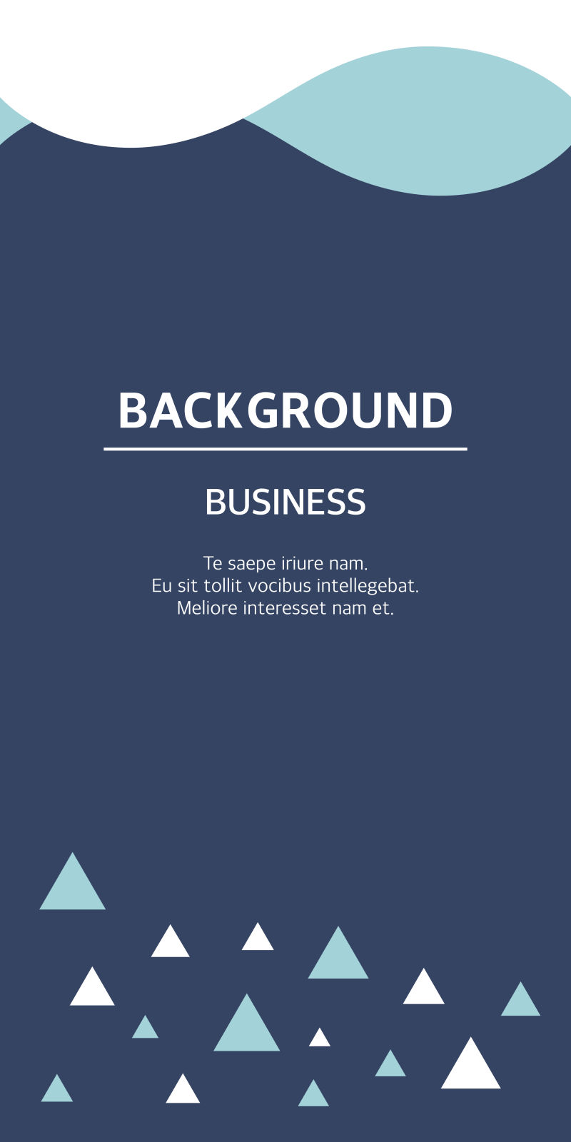 矢量的三角图案背景设计